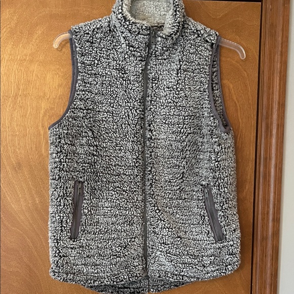 Thread & Supply Jackets & Blazers - Thread & Supply Charcoal Sherpa Jacket